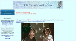 Desktop Screenshot of clarbrunovedruccio.it