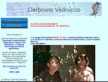 Tablet Screenshot of clarbrunovedruccio.it